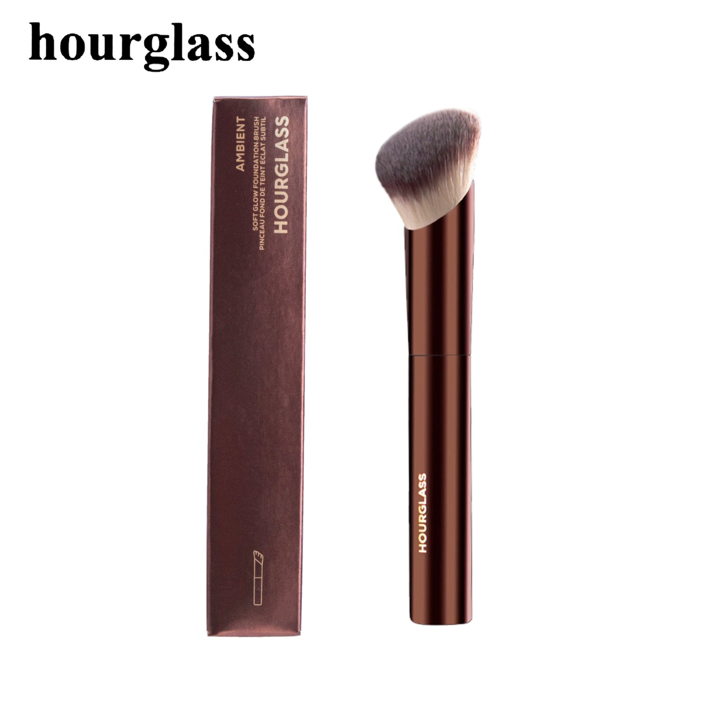 Hourglass Makeup Brushes Long Handle Oblique Foundation Make-up Brush
