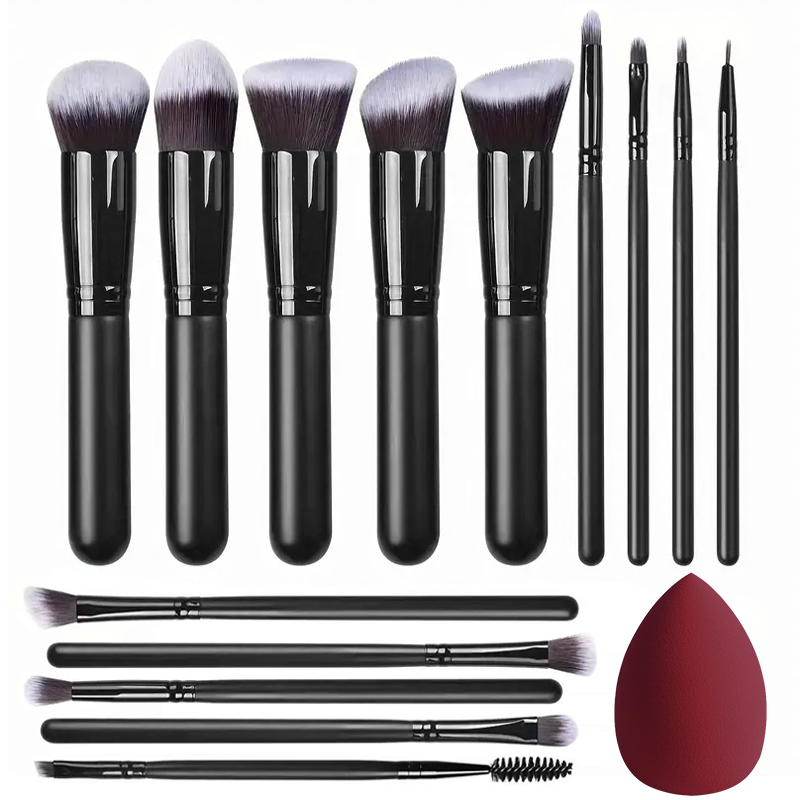 NEW 14PCS Makeup Brushes Set Soft Fluffy Foundation Blush Powder Eyeshadow Blending Female Cosmetics Beauty Tool