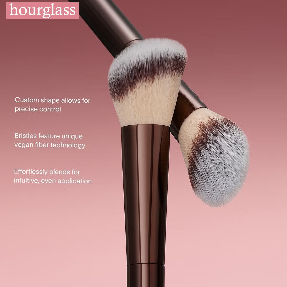 Blush Brush Cheeks Contour Blush Stippling Brush Cream Liquid Blushes Makeup Tool Angled Cream Blush Brush