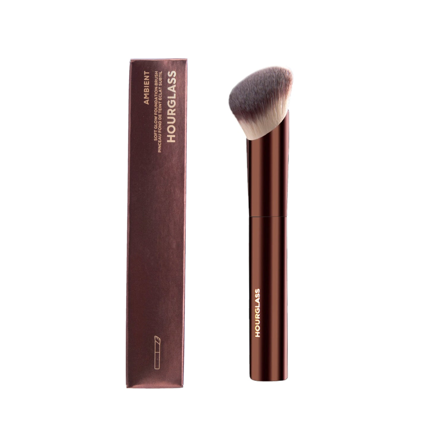 Hourglass Makeup Brushes Long Handle Oblique Foundation Make-up Brush