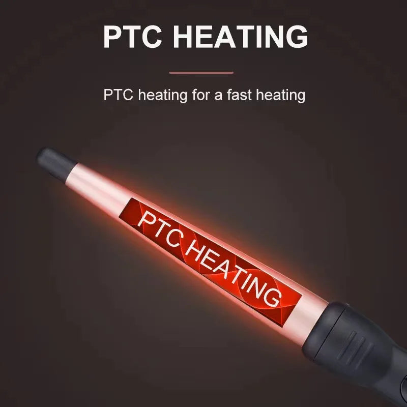 Ceramic Styling Tools professional Hair Curling Iron Hair waver Pear Flower Cone Electric Hair Curler Roller Curling Wand