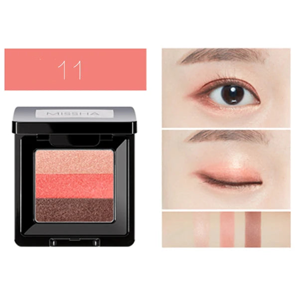 MISSHA Triple Eyeshadow 2g Palette Korea Make Up for Women Female Cosmetic Eye Pigments