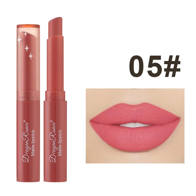 Nude Matte Lipstick Waterproof Long Lasting Lip Sticks Not Fading Sexy Red Velvet Lipsticks