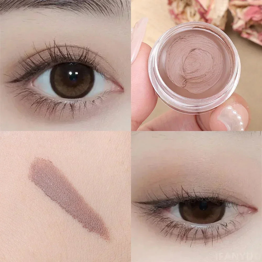 Matte Liquid Eyeshadow Cream Peach Pink Purple Blush Nude Brown Face Contour