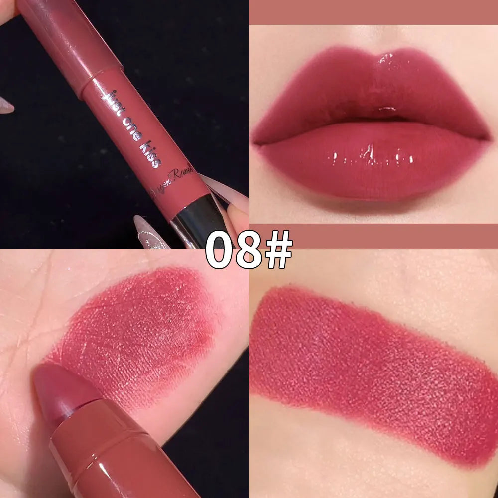Bright Lipstick Easy to Color Lipstick Color Moisturizing Lip Gloss Easy to Color Lip