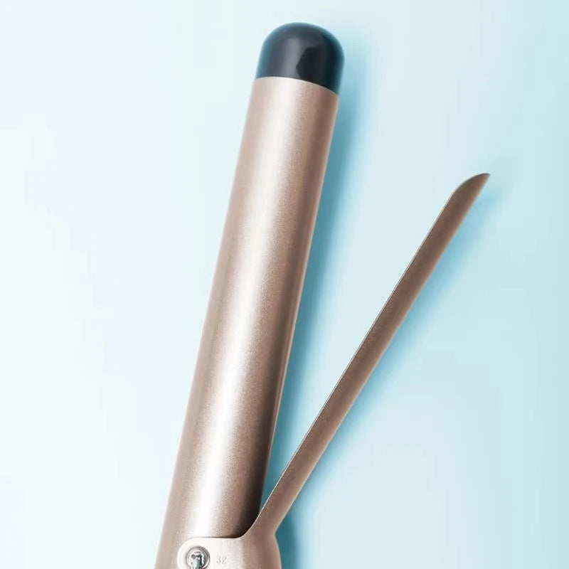 Electric Hair Curler Straightener Long Curling Tong Wand 9-38mm Professional Hair Curling Iron LCD
