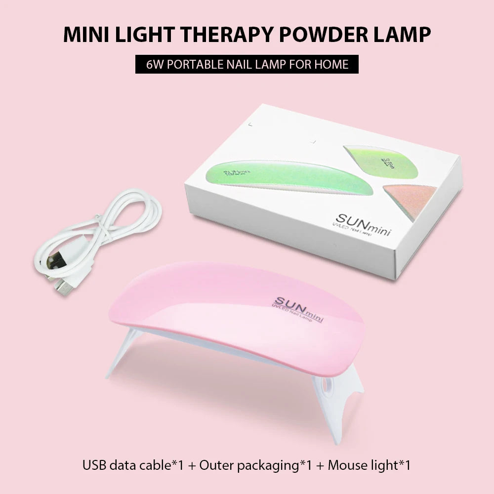 Acrylic Powder French Manicure Dust Professional White Clear Pink Crystal Polymer Builder Nails Extension Gel Kit Nail Set