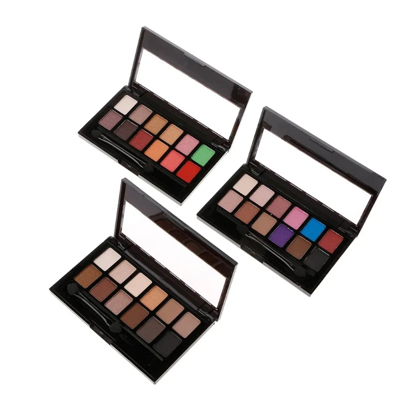 Professional Eyeshadow Makeup Palette Natural Shimmer Matte Nudes Make Up Cosmetic Eye Shadow Plate