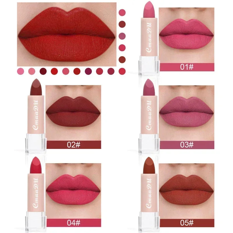 Velvet Matte Lipstick Lipgross Tint for Lips Long Lasting