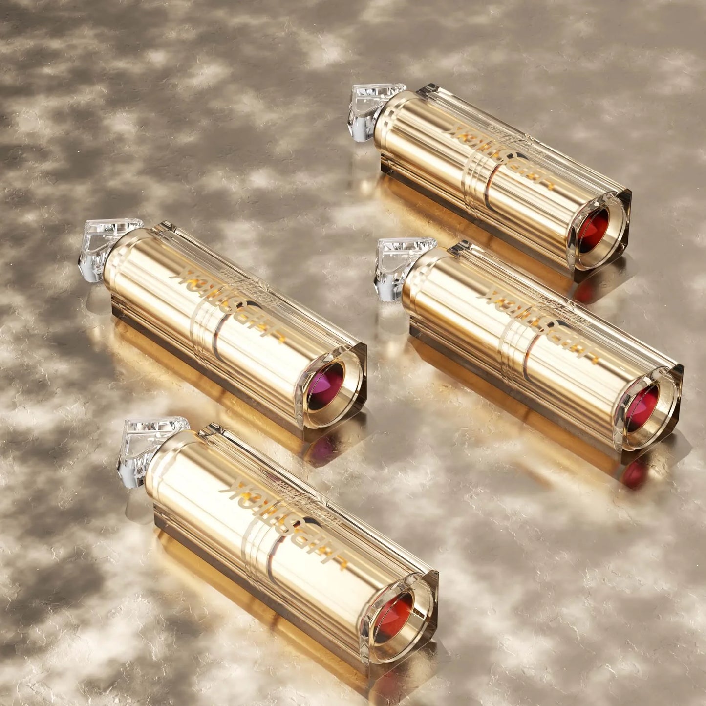 Korea Matte Glitter Lipstick Pink