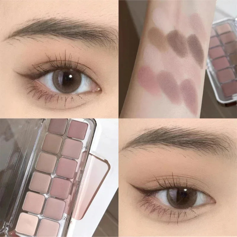 Eyeshadow Palette Earth Color Low Saturation Eye Shadow Cool Atmosphere Eyeshadow