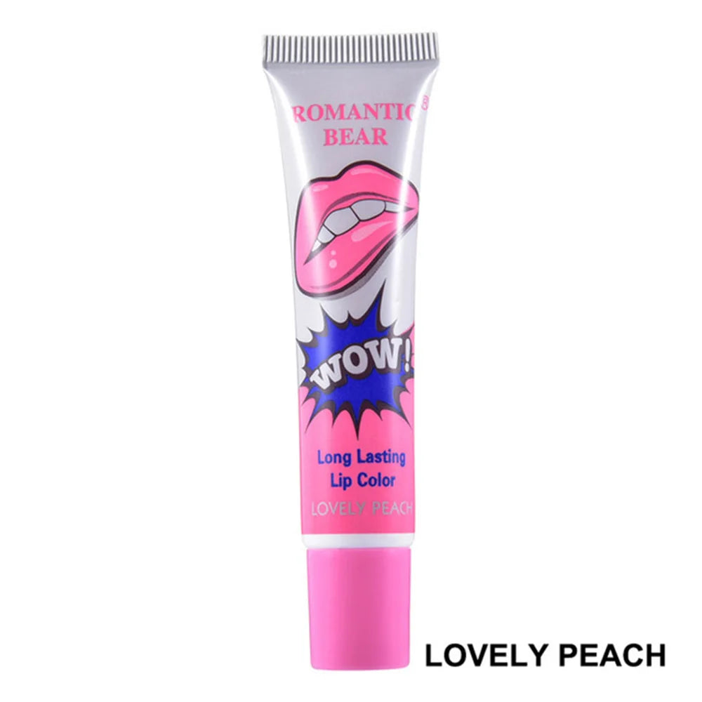 6 Colors Amazing Peel Off Liquid Lipstick