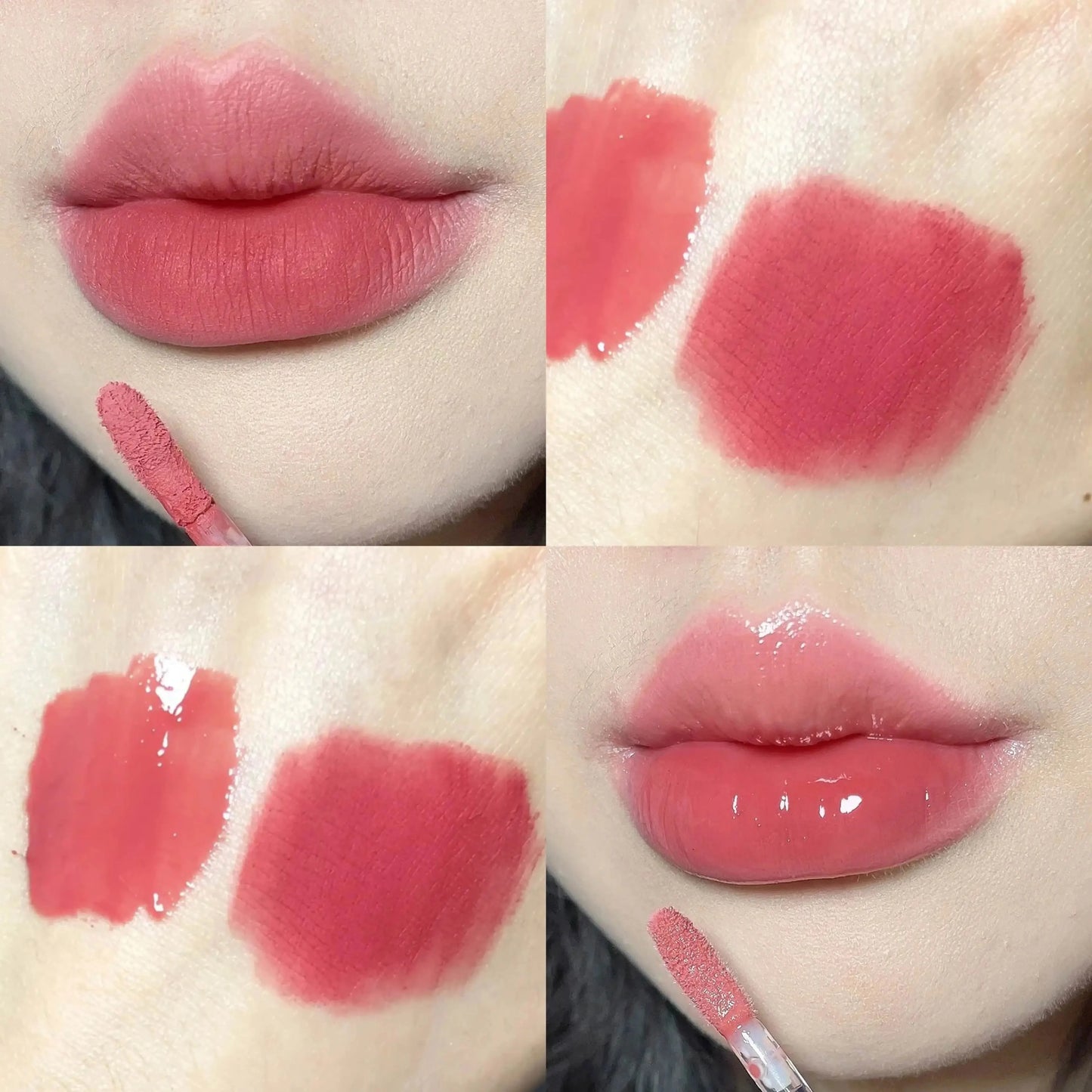 CACE Double Head Lip Gloss Sexy Red Lip Makeup