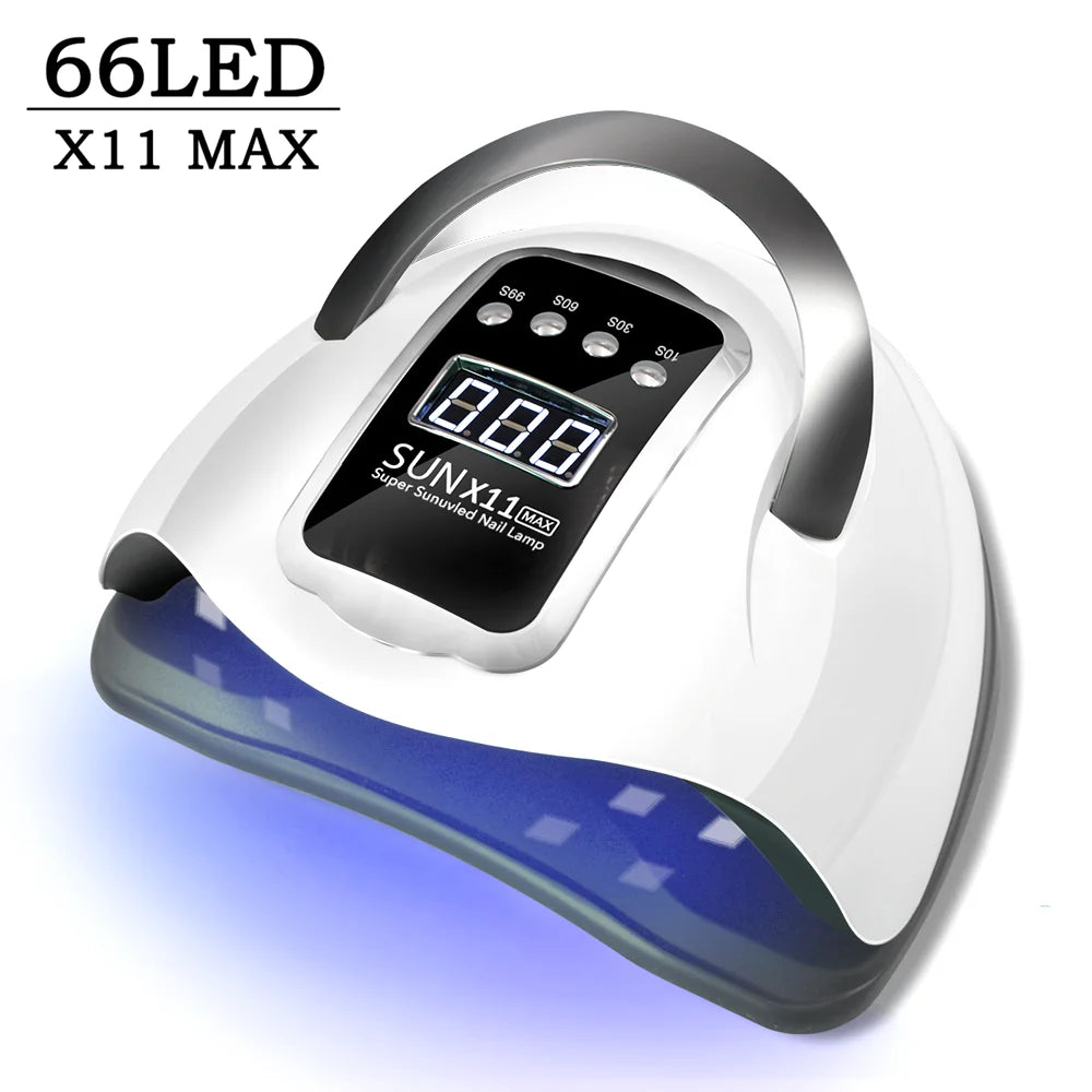 Professional Nail Dryer UV LED Lamp for Nails Gel Polish Dryer Light 81 LEDs Nail Art Accessories Curing Gel Toe Nails