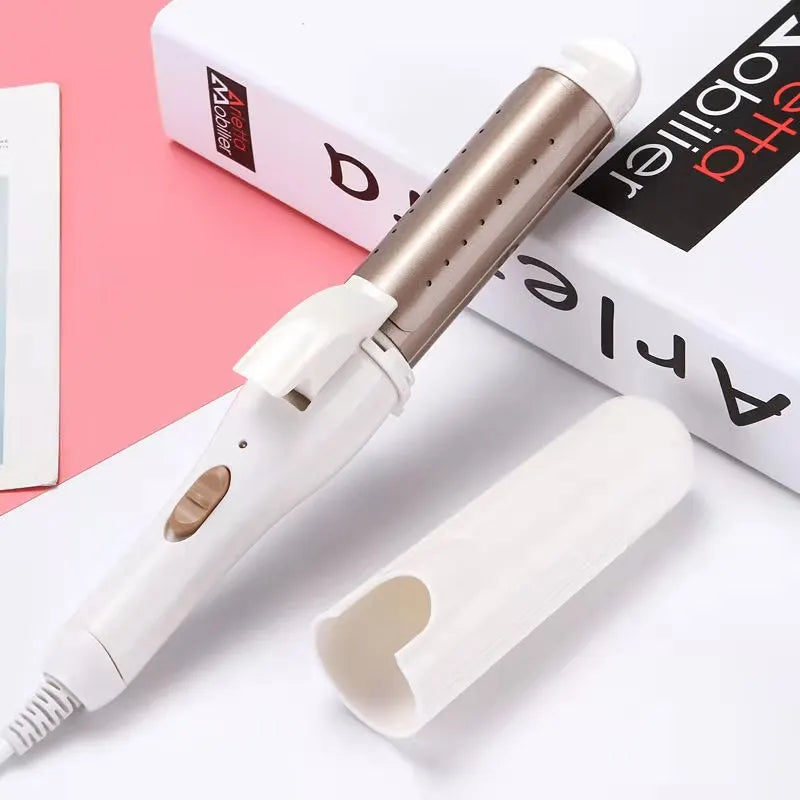 Electric Hair Curler Straightener Long Curling Tong Wand 9-38mm Professional Hair Curling Iron LCD