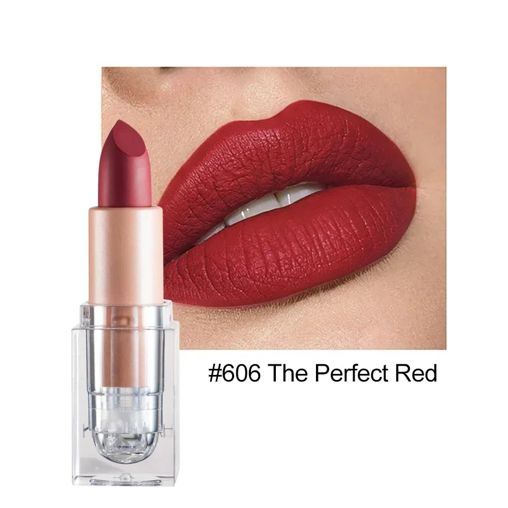Lipstick Lip Gloss Long Lasting Moisture Cosmetic Lipstick Red Lip Matte Lipstick Waterproof