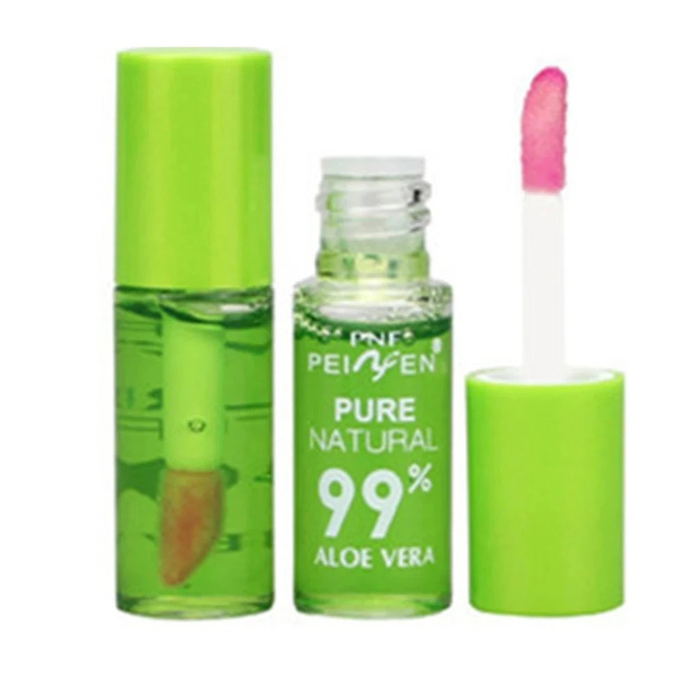 Aloe Vera Magic Lip Balm Color Change Natural Moisture Lipstick Temperature Nutritious Safe Ingredients Care Makeup Lips