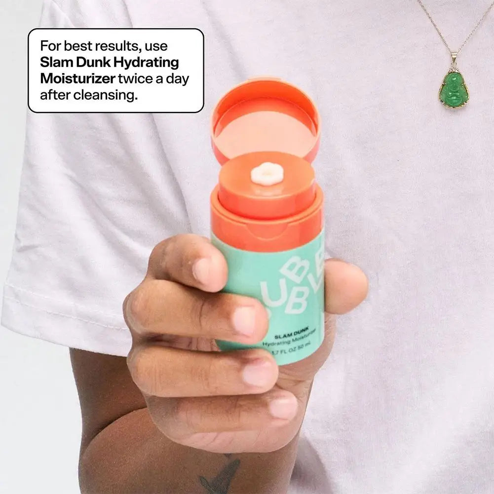 50ml Bubble Moisturizing Face Cream Repairing Nourishing Dry Skin Vitamin E + Aloe Vera Gel Skincare Product