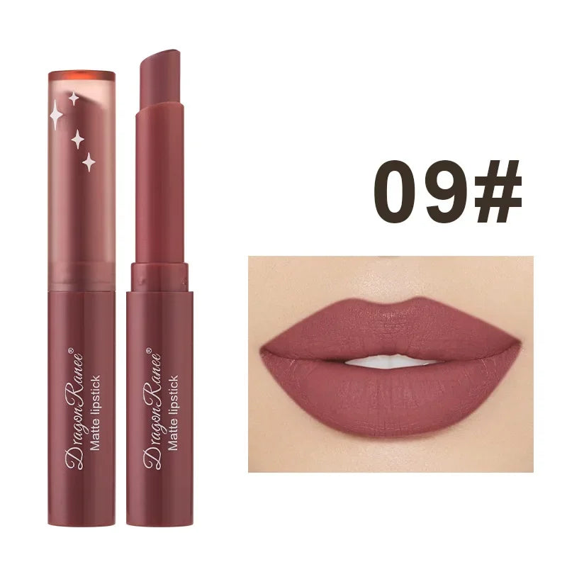 Nude Matte Lipstick Waterproof Long Lasting Lip Sticks Not Fading Sexy Red Velvet Lipsticks