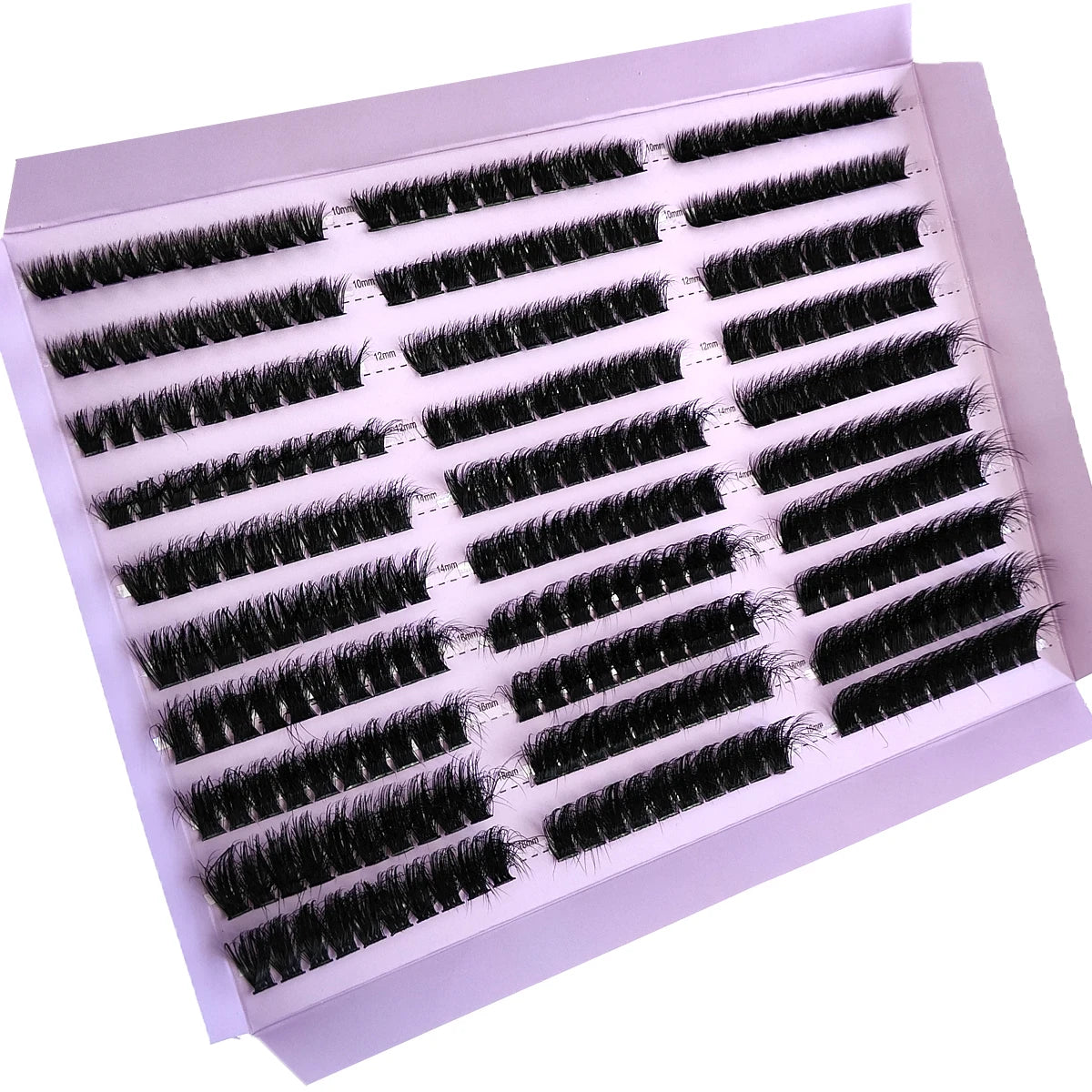 290/300Pcs 5D Fluffy Thick Eyelash Clusters D/DD Curl Wispy Individual Lashes 60+80+100 Mix Eyelash Extensions False Eyelashes