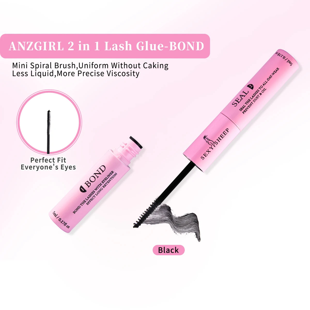 DIY eyelash extension set natural eyelash group set D curl single false eyelash group with bond and seal ,remover,tweezer
