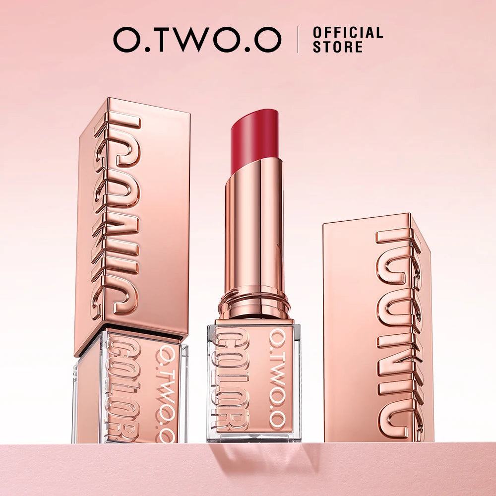 O.TWO.O Matte Lipstick Lip Tint Lip Gloss 24h Long Lasting Moisturizing