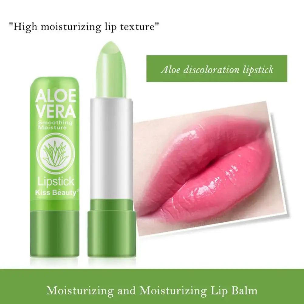 Aloe Vera Color-Changing Lipstick Long-Lasting