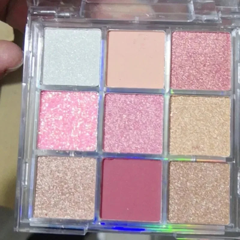 Palette Matte Shimmer Glitter Eye Shadow Beauty Cosmetics Tools Eyeshadow