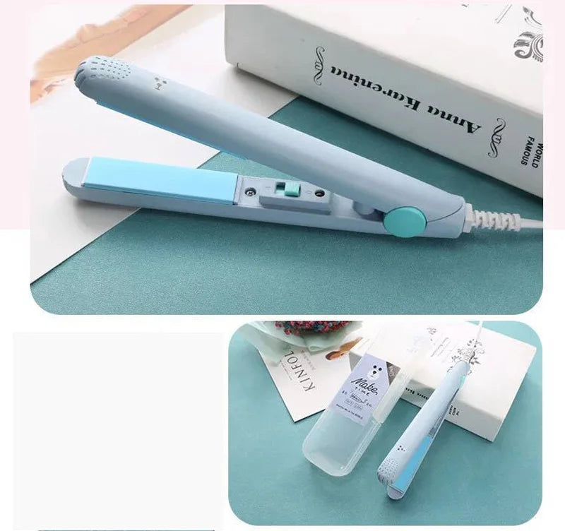 Curling Iron Ceramic Straightening Styling Tools Curler Flat Iron Mini Hair