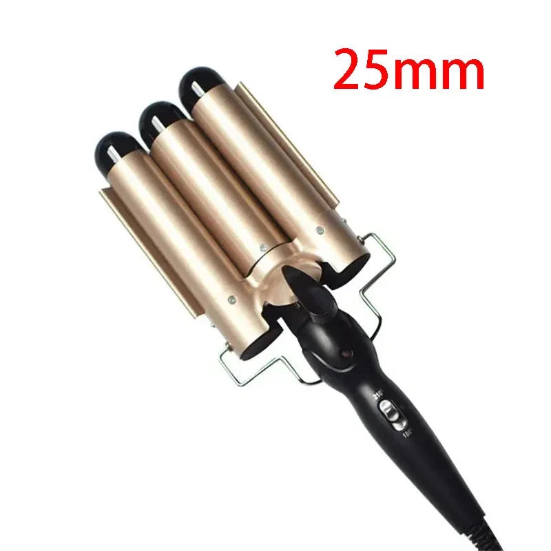 Professional Hair Curling Iron Ceramic Triple Barrel Hair Curler Irons Hair Wave Waver Styling