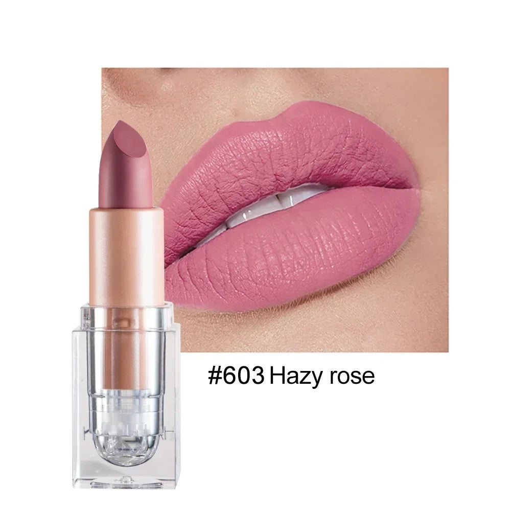 Lipstick Lip Gloss Long Lasting Moisture Cosmetic Lipstick Red Lip Matte Lipstick Waterproof