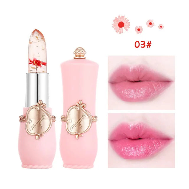 Aloe Vera Magic Lip Balm Color Change Natural Moisture Lipstick Temperature Nutritious Safe Ingredients Care Makeup Lips
