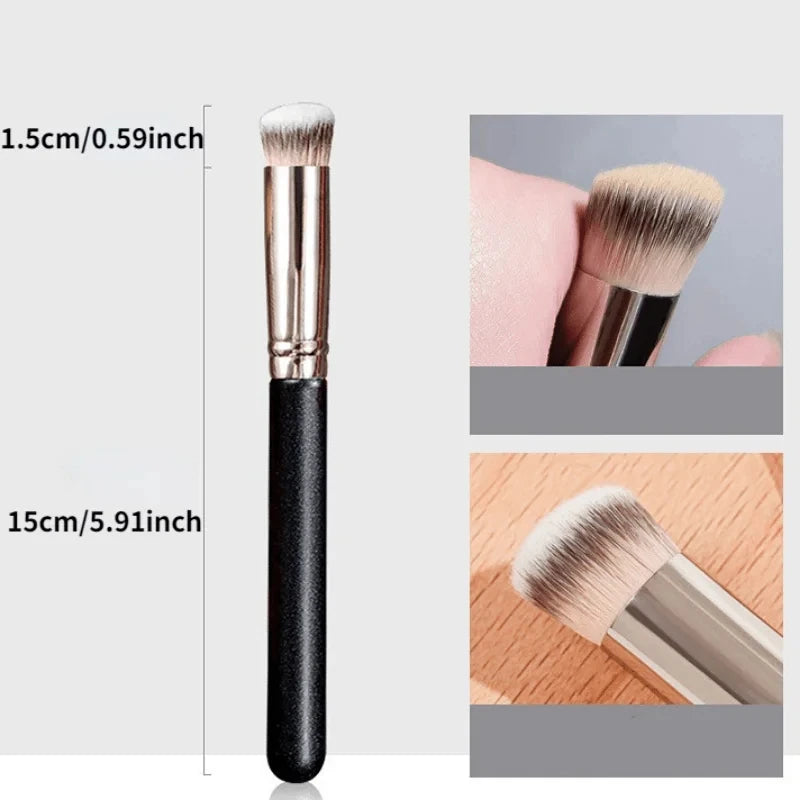 Foundation Concealer Brush, Premium Contour Blusher Brushes, Flawless Under Eye Dense