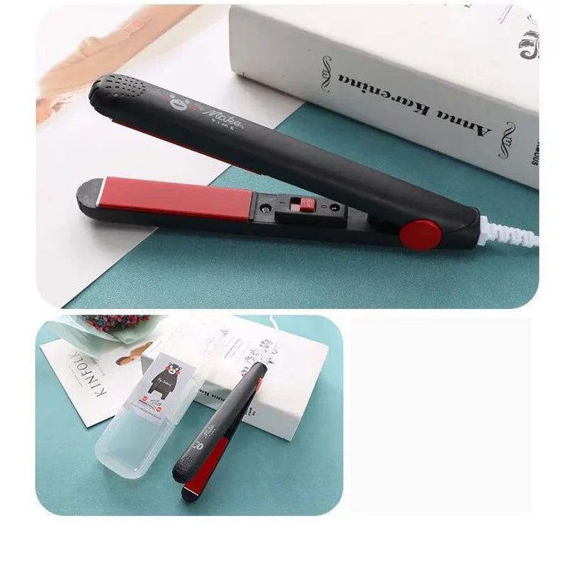Curling Iron Ceramic Straightening Styling Tools Curler Flat Iron Mini Hair