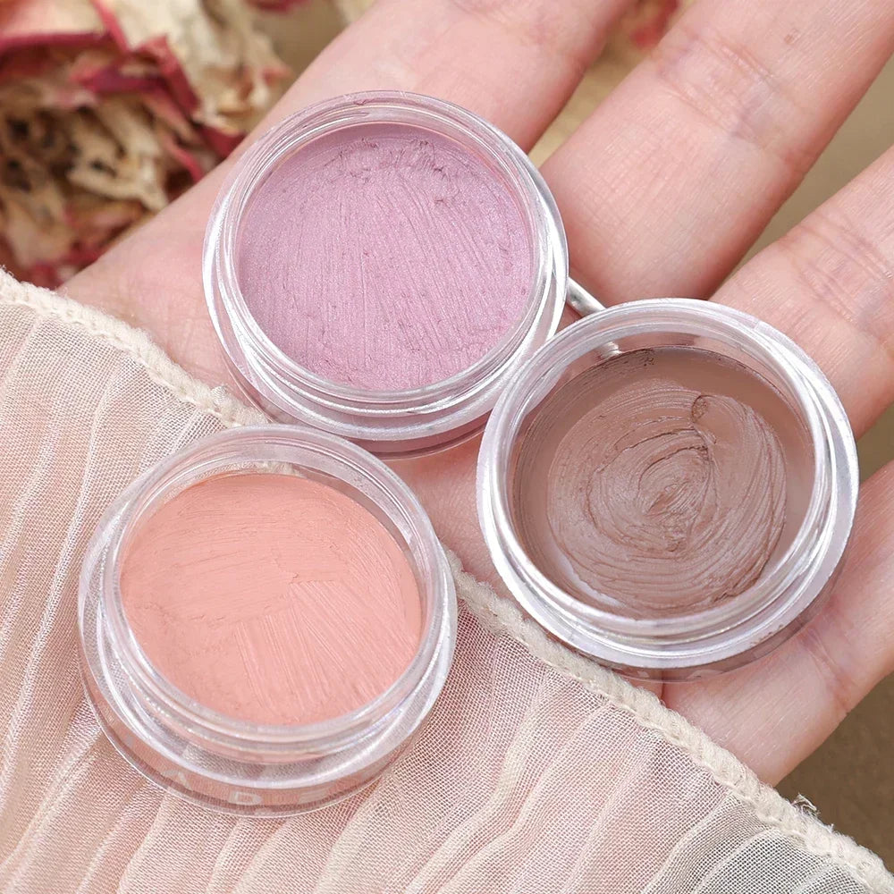 Matte Liquid Eyeshadow Cream Peach Pink Purple Blush Nude Brown Face Contour