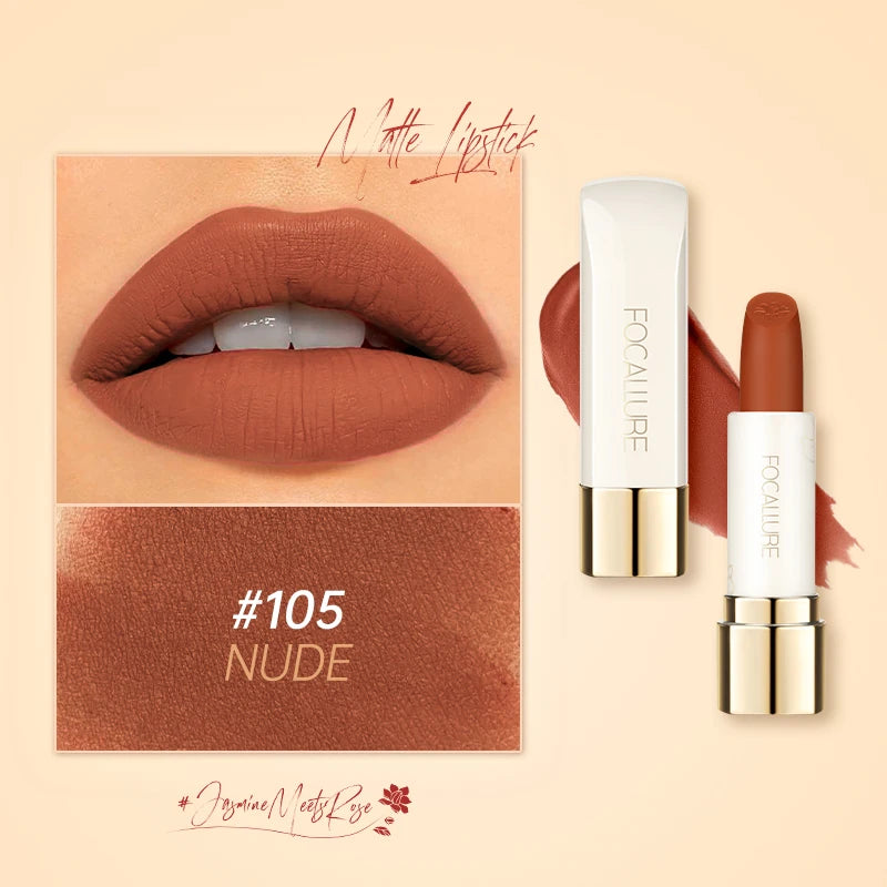 Shades Matte Lipstick Natural Super Soft Lip Sticks Waterproof Lip Glaze Balm Beauty High Pigment Cosmetics Makeup