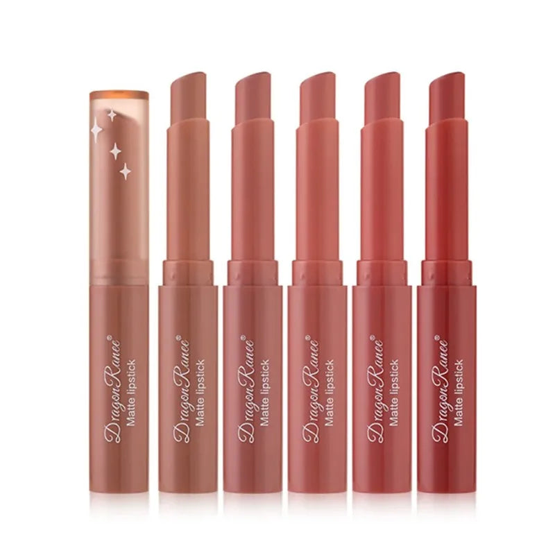 Nude Matte Lipstick Waterproof Long Lasting Lip Sticks Not Fading Sexy Red Velvet Lipsticks