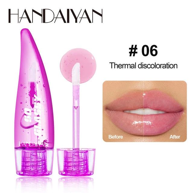 Aloe Vera Magic Lip Balm Color Change Natural Moisture Lipstick Temperature Nutritious Safe Ingredients Care Makeup Lips