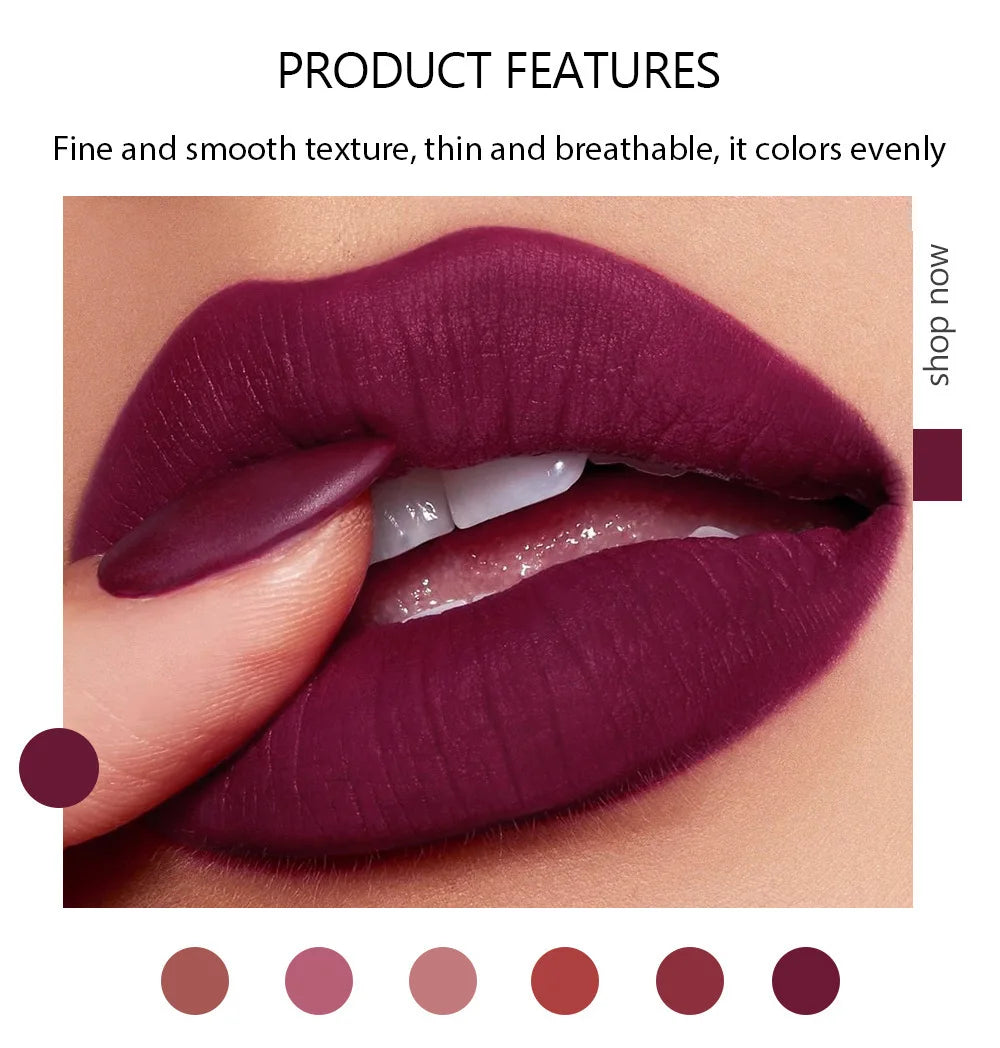 Smooth Matte Lip Color Waterproof