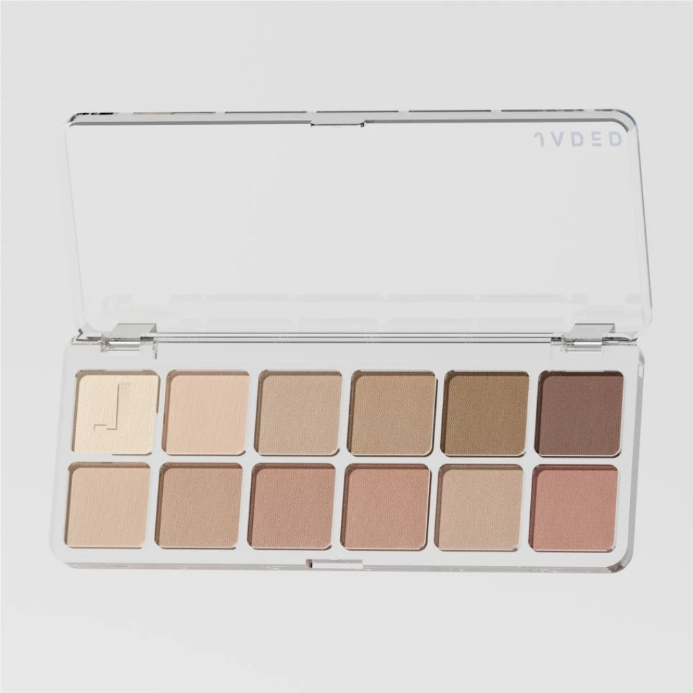 Low Saturation Eyeshadow Palette Korean Tea Apricot Eye Makeup Palette