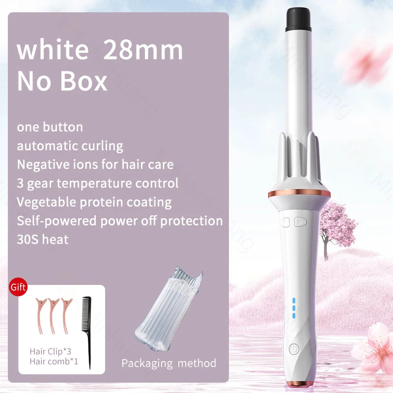 Hair Curler 28mm/32mm Large Wave Curling Iron Anion Fast Heating Professional Styling