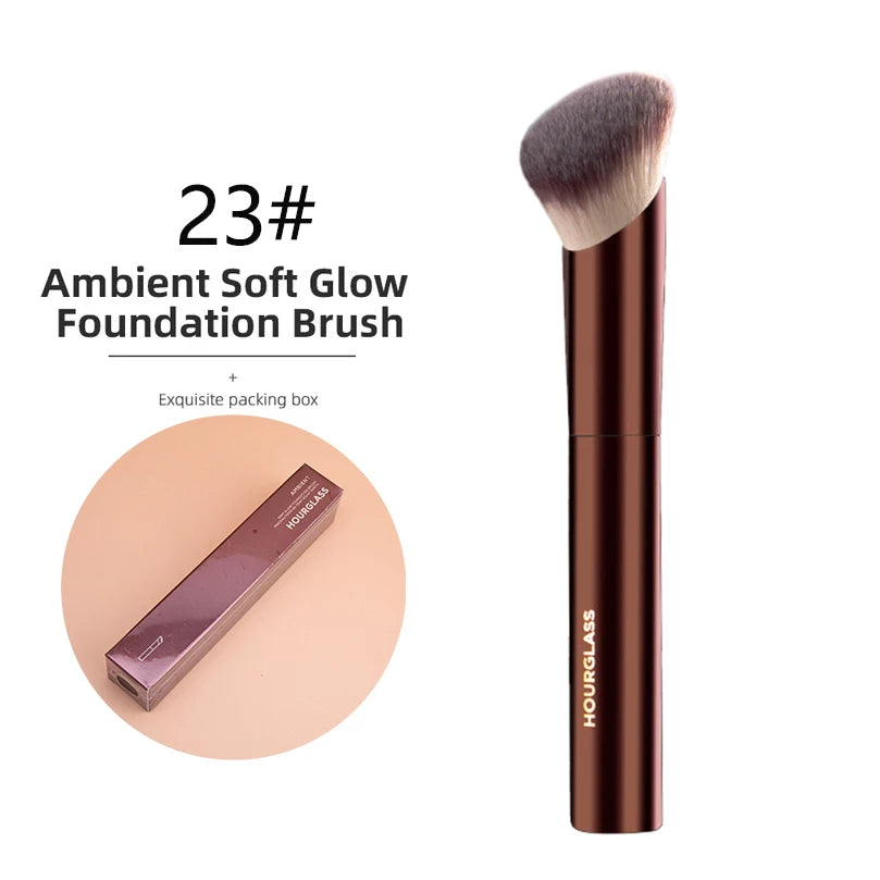 Hourglass Makeup Brushes Powder Foundation Contour Cream Blush Bronzer Make Up Brush