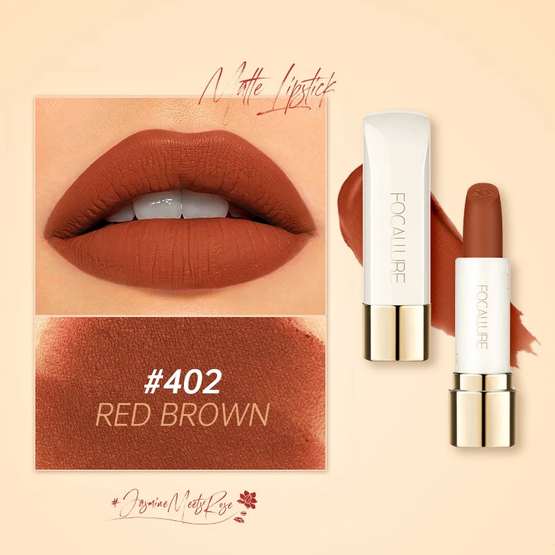Shades Matte Lipstick Natural Super Soft Lip Sticks Waterproof Lip Glaze Balm Beauty High Pigment Cosmetics Makeup