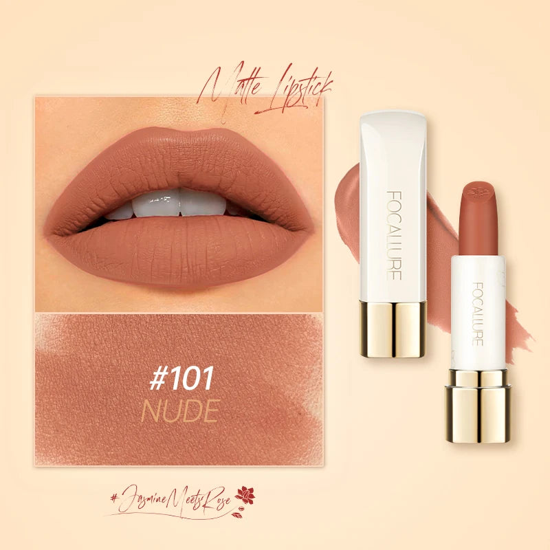 Shades Matte Lipstick Natural Super Soft Lip Sticks Waterproof Lip Glaze Balm Beauty High Pigment Cosmetics Makeup