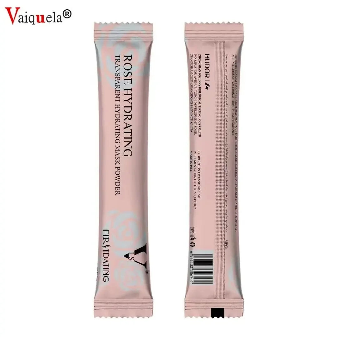 Natural Soft Hydro Jelly Face Mask Powder Series Rose Whitening Aloe Vera Mask DIY Rubber Facial SPA Jelly Mask Facial Skin Care