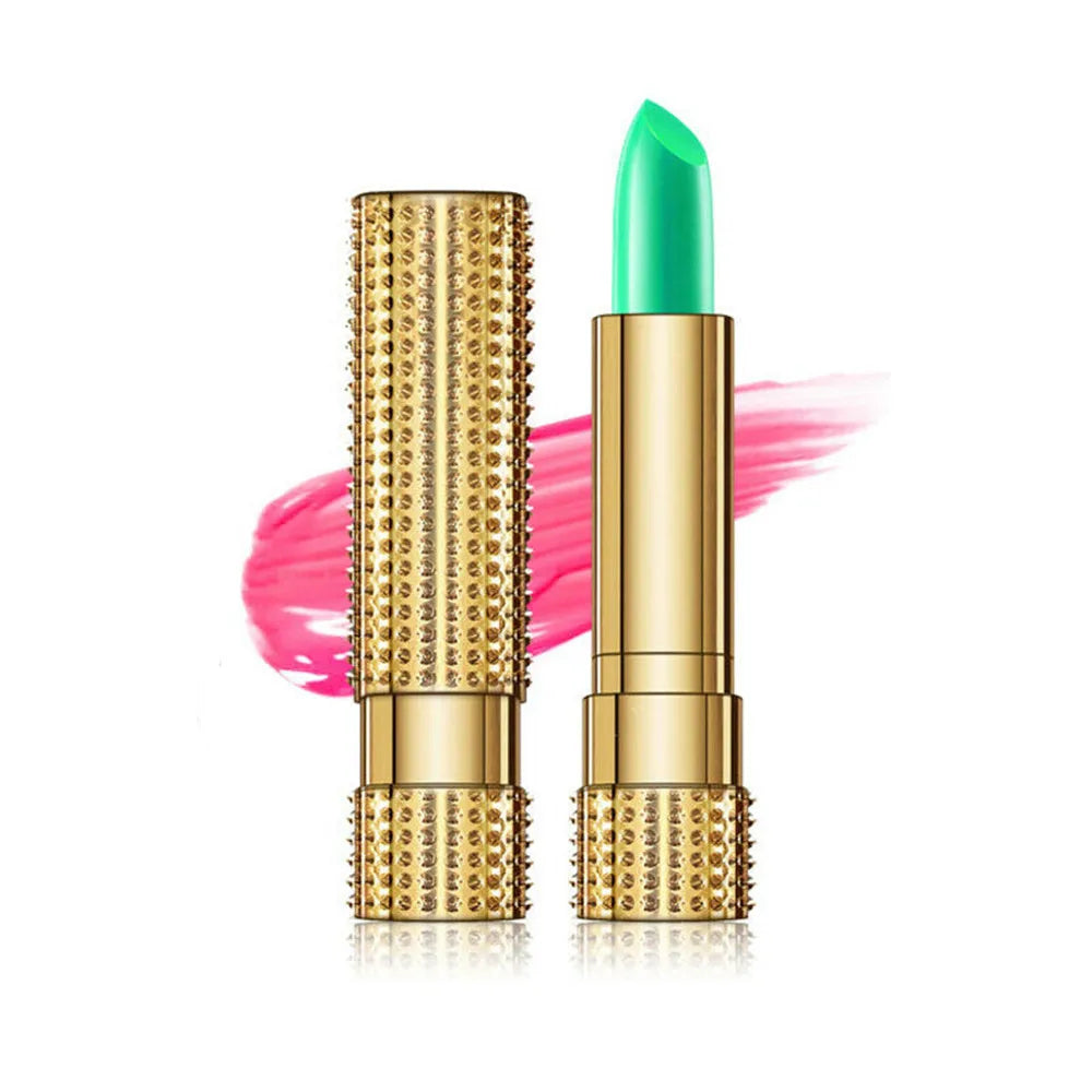 Aloe Vera Magic Lip Balm Color Change Natural Moisture Lipstick Temperature Nutritious Safe Ingredients Care Makeup Lips