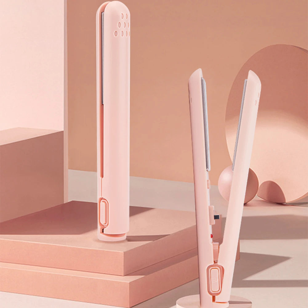 Wireless Hair Curler Curling Straight Dual-purpose Portable Straight Hair Splint Student Dormitory Hairstyle Accessories