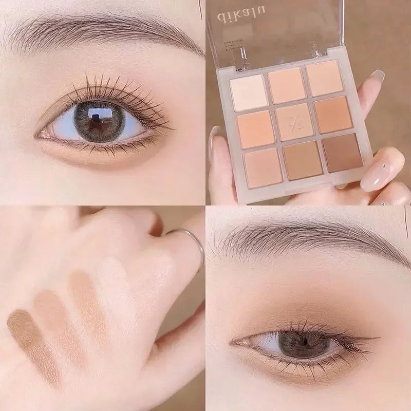 Eye Shadow Palette Charming Pearly Eyeshadow Makeup Nude Long Lasting Shimmer
