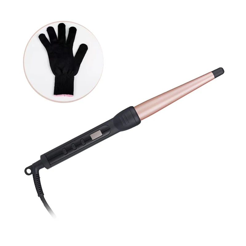 Ceramic Styling Tools professional Hair Curling Iron Hair waver Pear Flower Cone Electric Hair Curler Roller Curling Wand