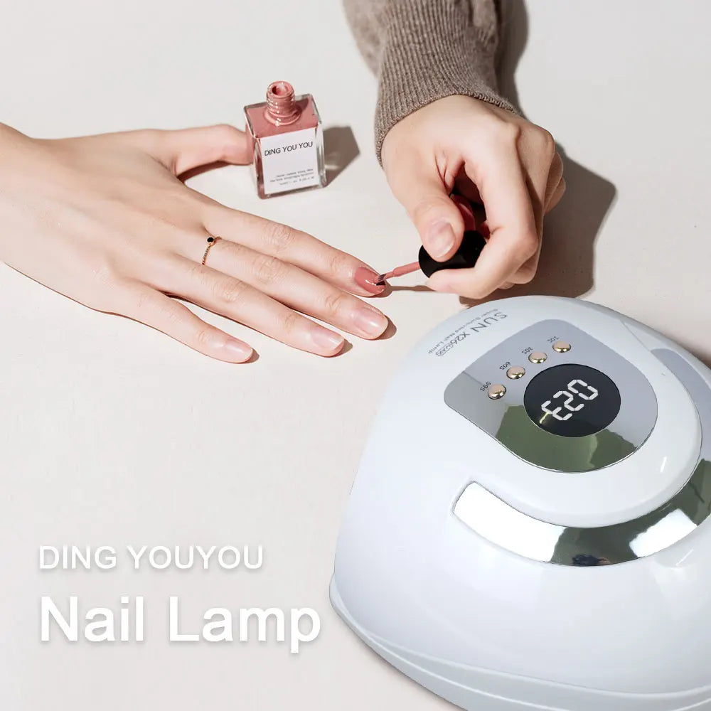 Professional Nail Dryer UV LED Lamp for Nails Gel Polish Dryer Light 81 LEDs Nail Art Accessories Curing Gel Toe Nails